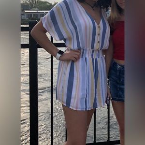 Abercrombie and Fitch Women’s Romper Pastels Size L